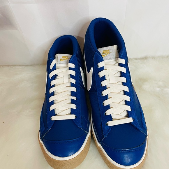 nike blazer low mens blue